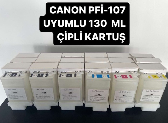Canon Pfi 107 Kartuş Dolum Seti
